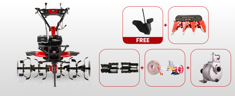 Balwaan BP-700 2.0 5 in 1 power weeder with all attachments